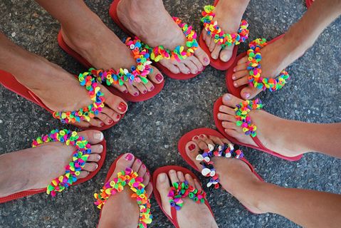 Balloon Flip Flops