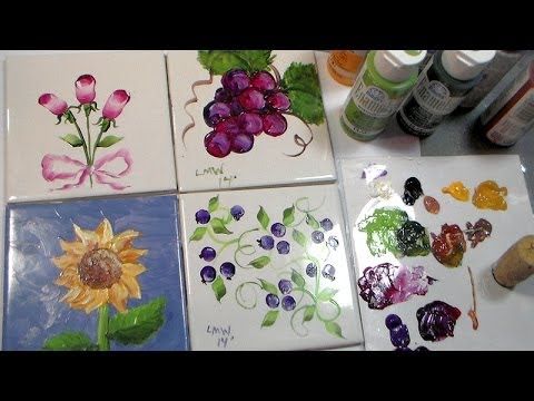New! Tile Painting Class