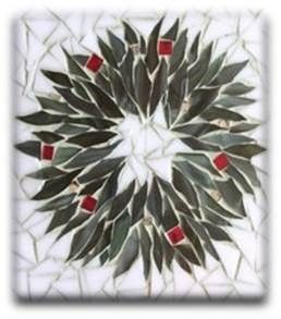 Evergreen Wreath Mosaic Class